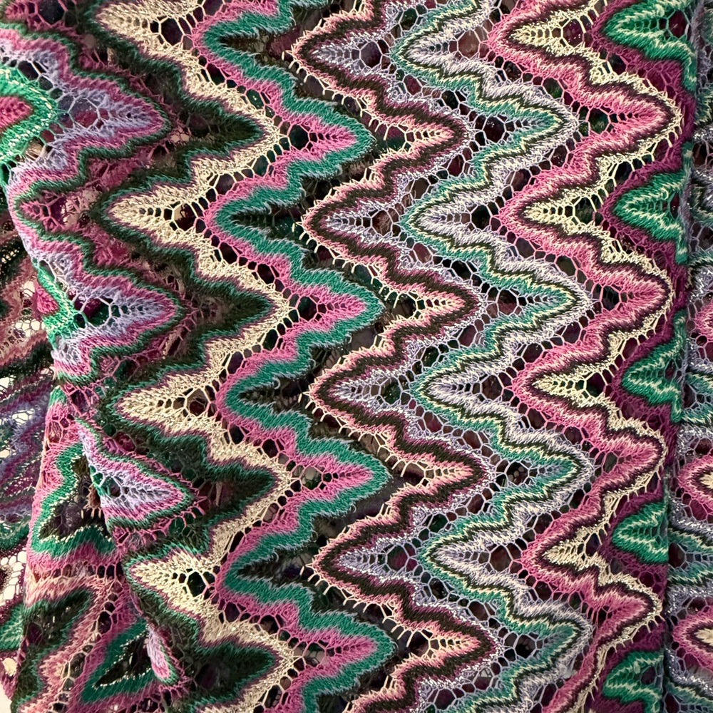 BECCA Multi-Colored Swim Coverup Kaftan - Picture 4 of 5